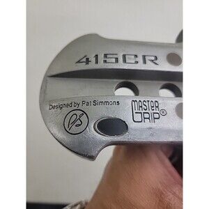 Master Grip Pat Simmons Mallet Putter MG Golf 415CR Steel Shaft RH 34"